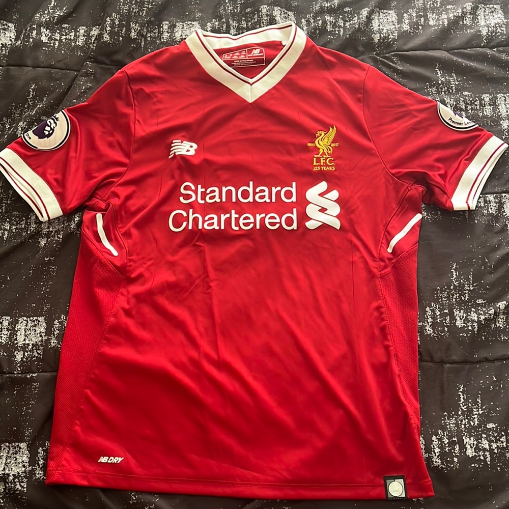 Liverpool football club Salah jersey